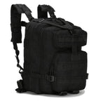 Sac à Dos De Style Militaire Multi-poche Noir