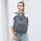 Sac à Dos à Langer Gris
