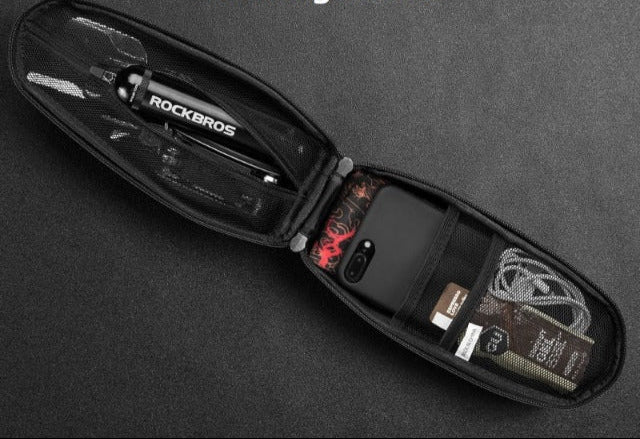 Top tube bike bag