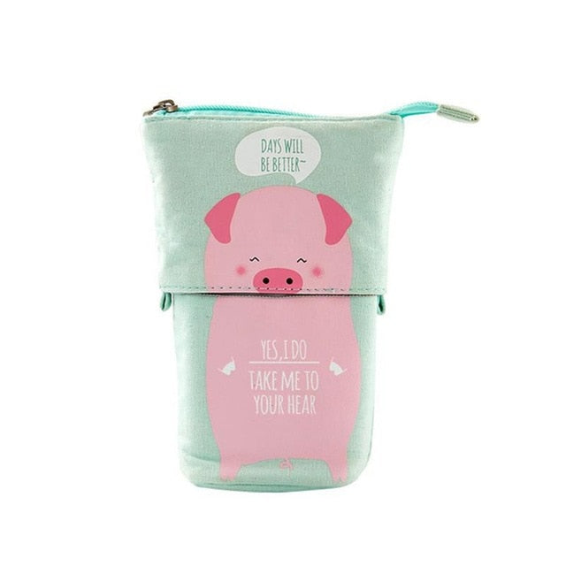 Trousse Pot à Crayons Cochon