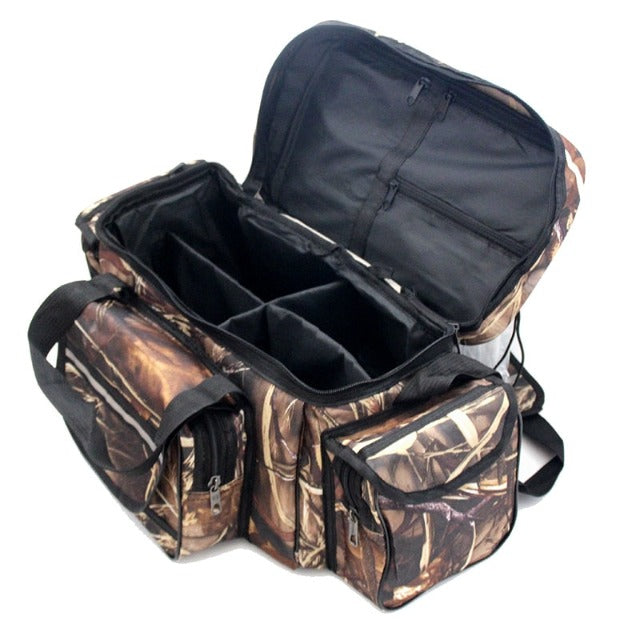 Camo waterproof fishing shoulder bag