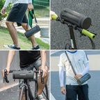 Waterproof handlebar tube bag for bike