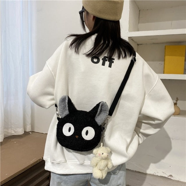 Kids’ bunny plush handbag