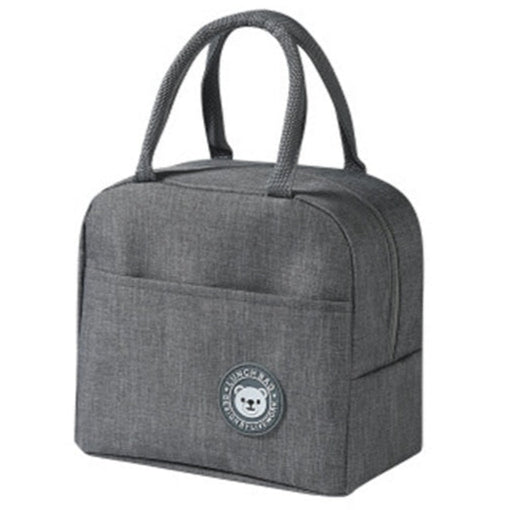 Sac Repas Isotherme Gris
