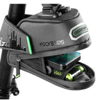 Rear saddle bag for bike