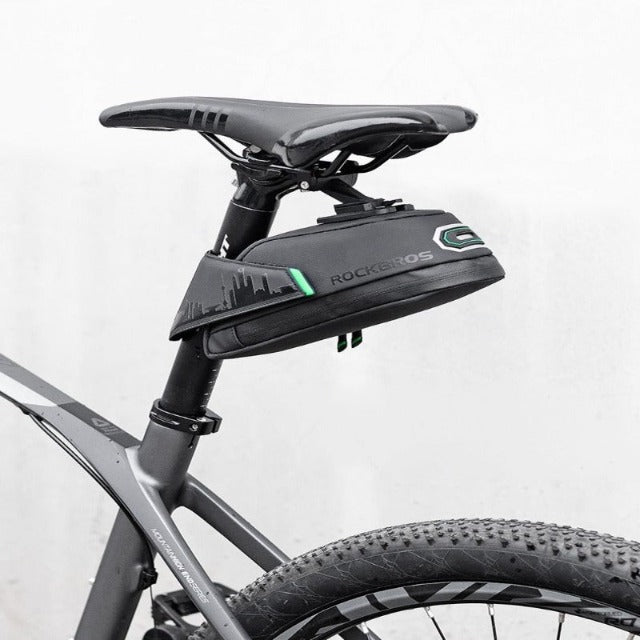 Rear saddle bag for bike