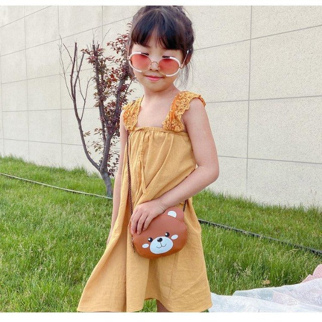 Kids’ cute bear handbag