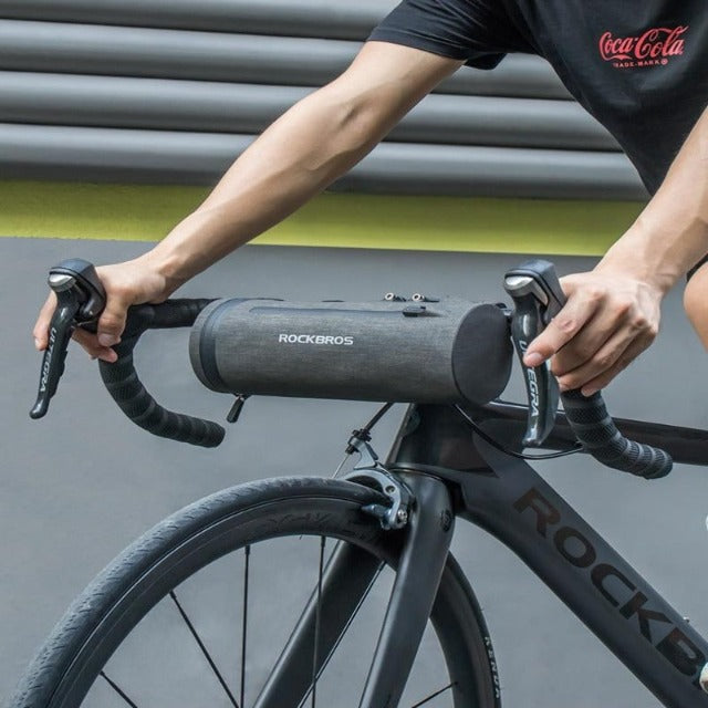 Waterproof handlebar tube bag for bike