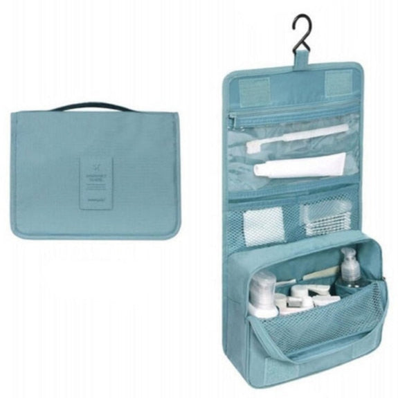 Trousse de Toilette à Suspendre Turquoise