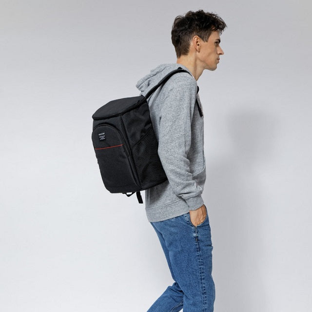Black large cooler backpack