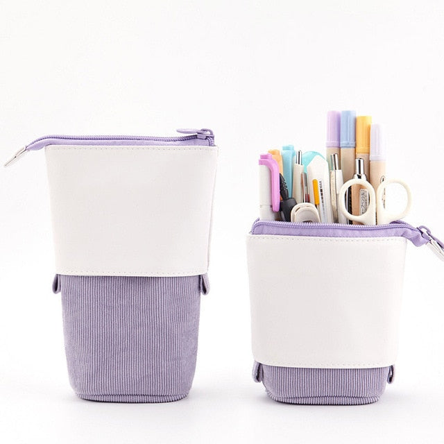 Amblot Purple stand-up pencil case