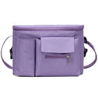 Sac à langer violet pour poussette
