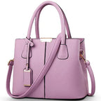 Amblot Purple Urban leather sling bag