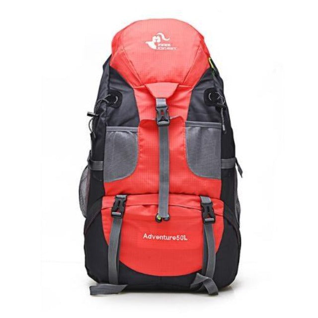 Amblot Red large hiking backpack