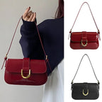 Amblot Red Leather sling purse