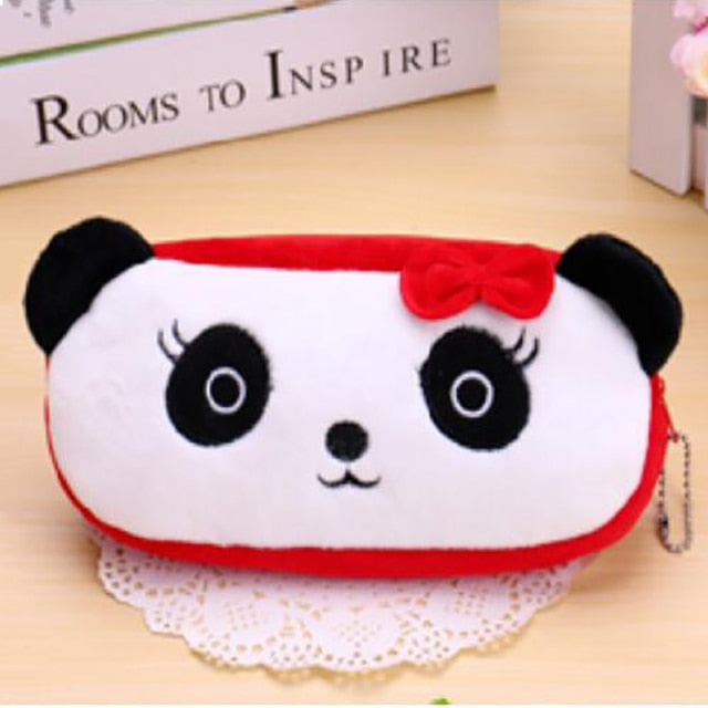 Amblot Red panda pencil case for kids