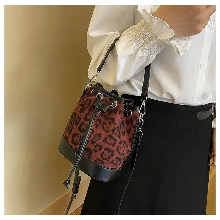 Amblot Red Structured corduroy clutch bag