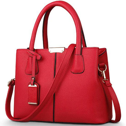 Amblot Red Urban leather sling bag