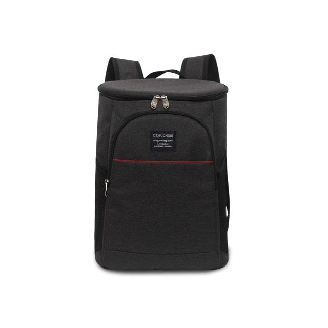Black large cooler backpack