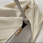 Amblot Shiny leather hobo bag