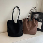Amblot Simple suede tote bag