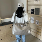 Amblot Slim leather duffle bag
