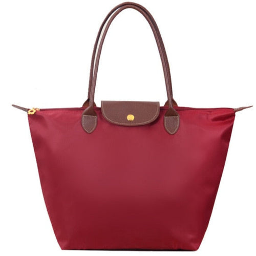 Amblot Small Burgundy foldable tote bag