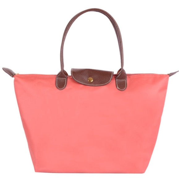 Amblot Small Salmon pink foldable tote bag