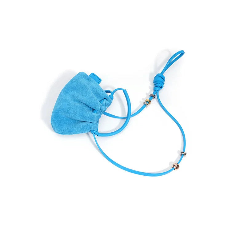 Amblot Small suede purse for women