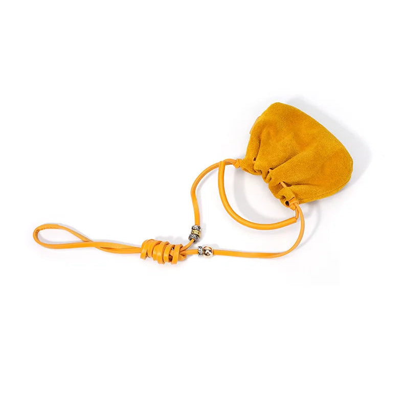 Amblot Small suede purse for women