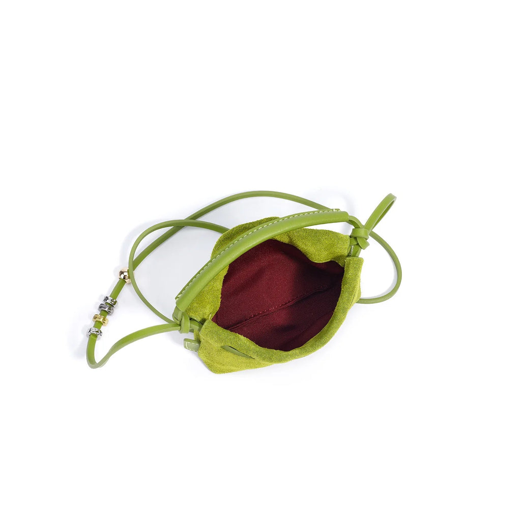 Amblot Small suede purse for women
