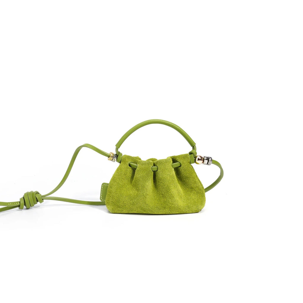 Amblot Small suede purse for women