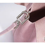 Amblot Small suede purse with clasp