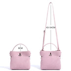 Amblot Small suede purse with clasp