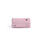 Amblot Small suede purse with clasp