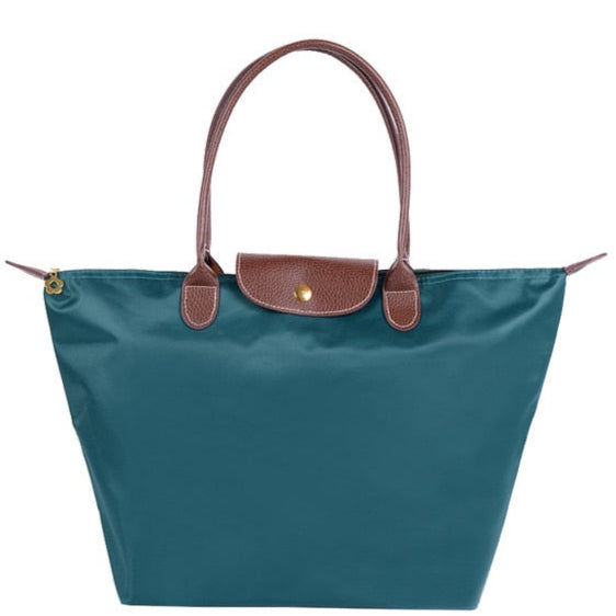 Amblot Small Teal blue foldable tote bag