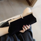 Amblot Soft corduroy clutch bag