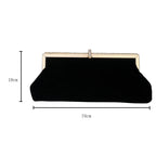 Amblot Soft corduroy clutch bag