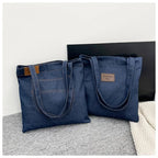 Amblot Soft denim tote bag