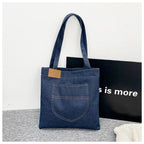 Amblot Soft denim tote bag
