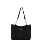 Amblot Soft-touch suede tote bag