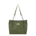 Amblot Soft-touch suede tote bag