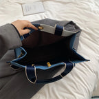 Amblot Square denim tote bag
