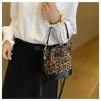 Amblot Structured corduroy clutch bag