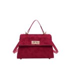 Amblot Structured suede purse