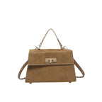 Amblot Structured suede purse