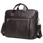 Amblot Stylish leather executive briefcase