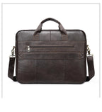 Amblot Stylish leather executive briefcase