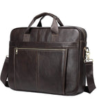 Amblot Stylish leather executive briefcase