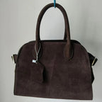 Amblot Stylish suede handbag for every outfit